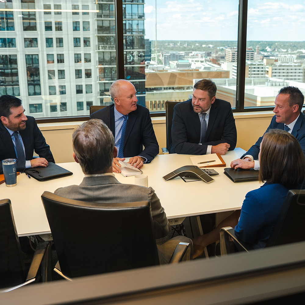 Lawyers in a meeting